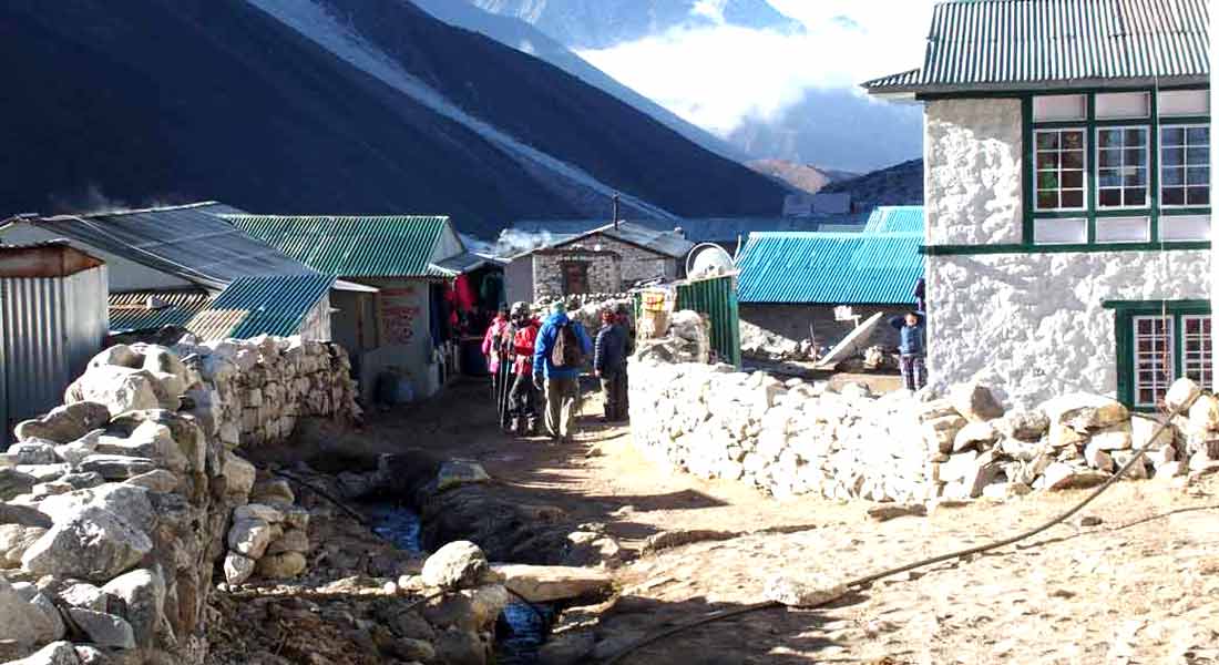Everest base camp trek with Island peak climbing 