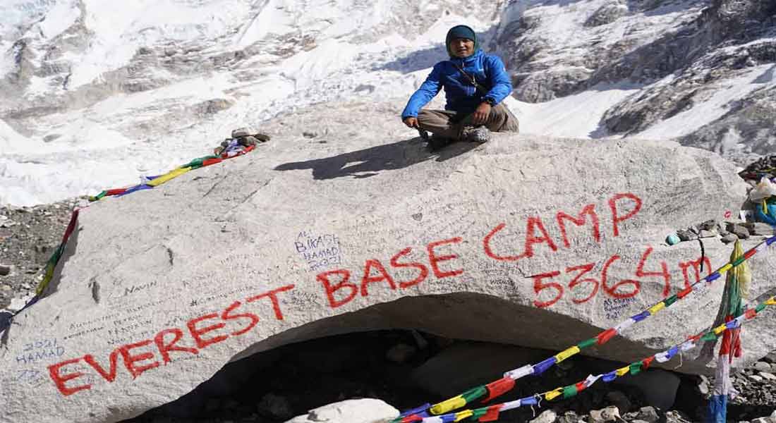 Everest base camp trek with Island peak climbing 