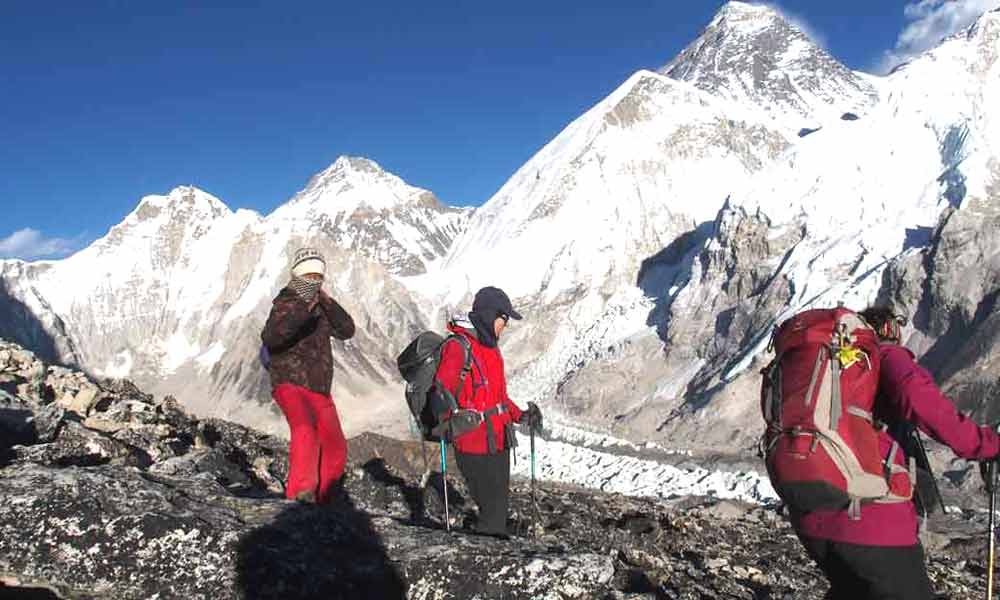 Everest base camp trek with Island peak climbing cost