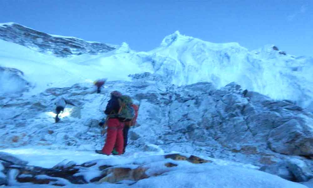 Chhukung to Island Peak Climbing