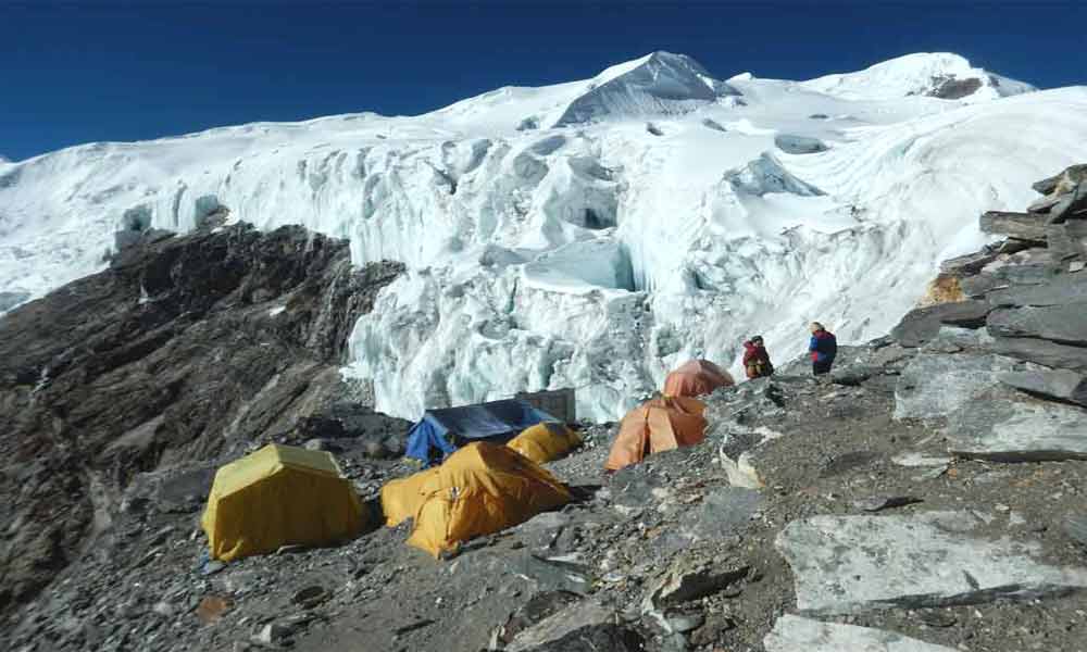 Mera and Island peak climbing via the Amphu Lapcha pass