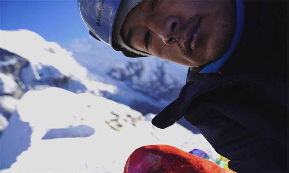 From Khare Mera and Island Peak climbing