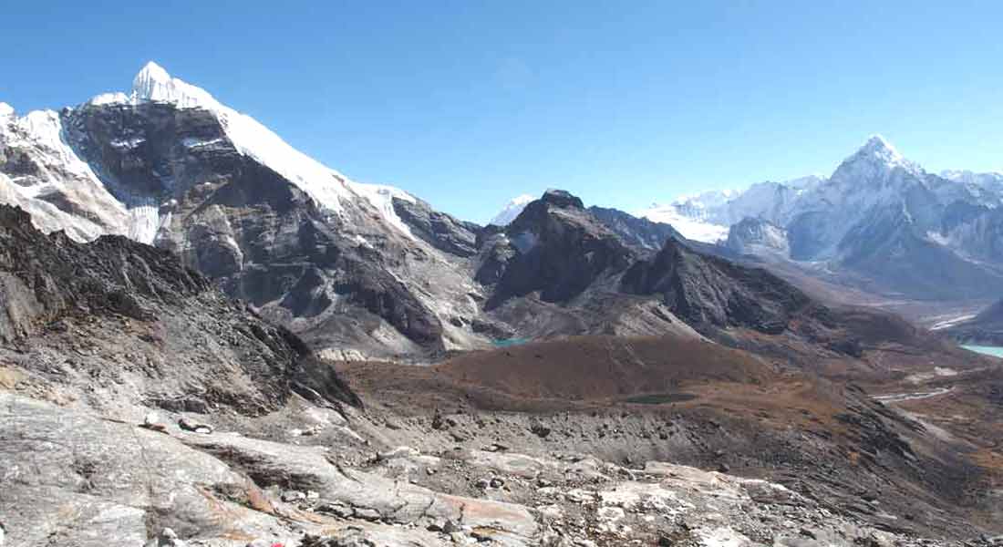Lobuche and Island Peak climbing from Dingboche and Chhukung
