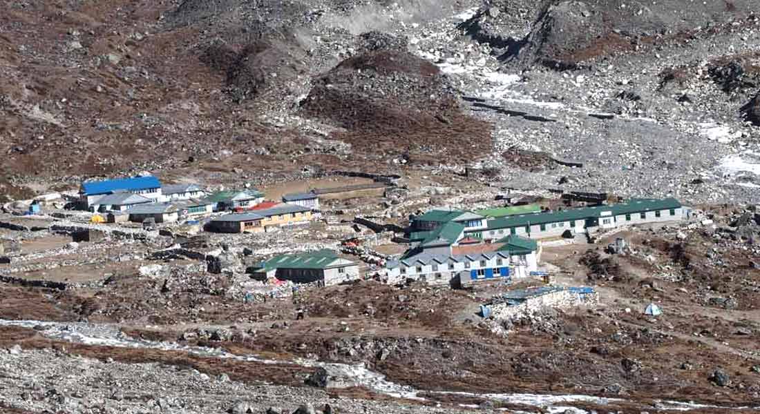 Lobuche and Island Peak climbing from Dingboche and Chhukung