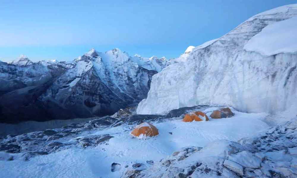 Lobuche and Island Peak climbing from Dingboche and Chhukung