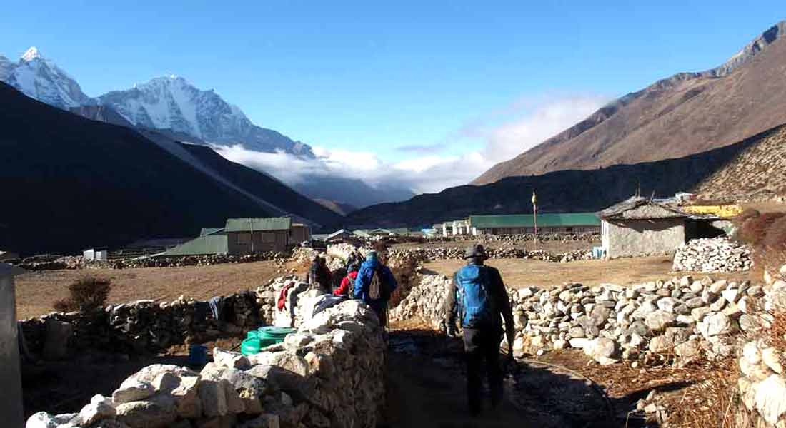 Dingboche to Island Peak climbing