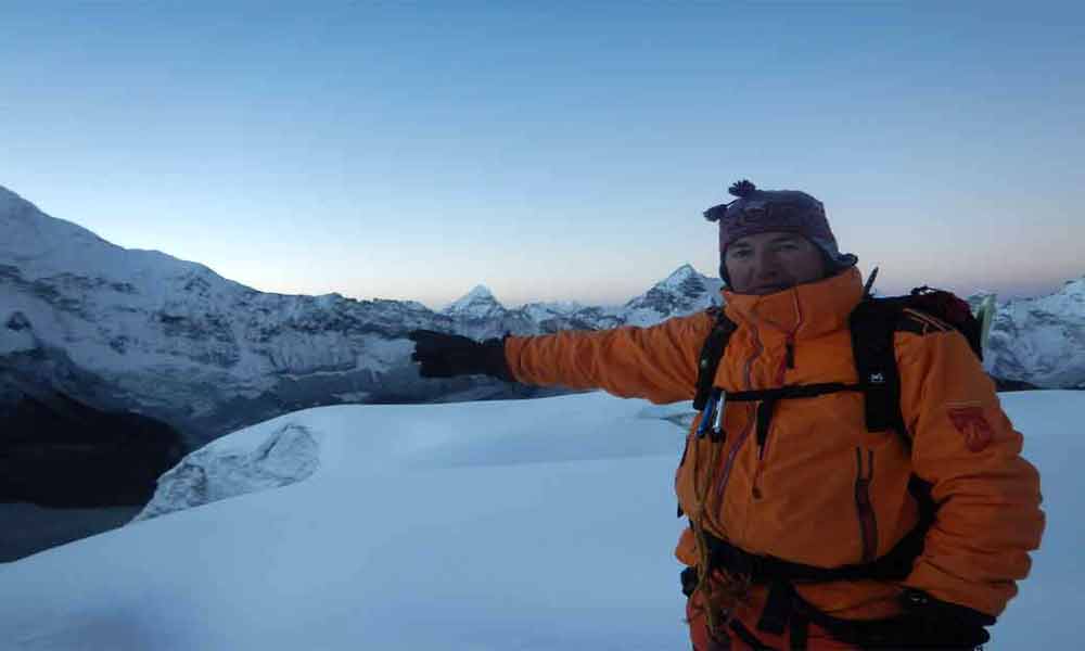 Dingboche to Island Peak climbing