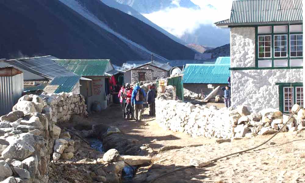 Dingboche to Island Peak climbing