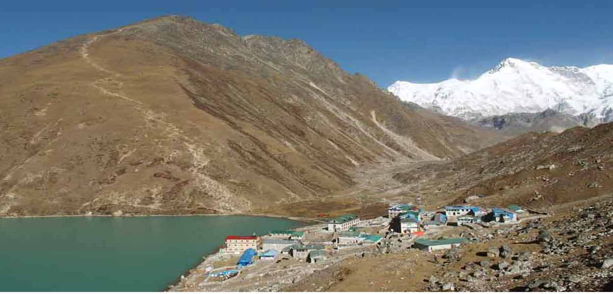 Everest base camp with Gokyo Lake trek guide porter hire from Lukla