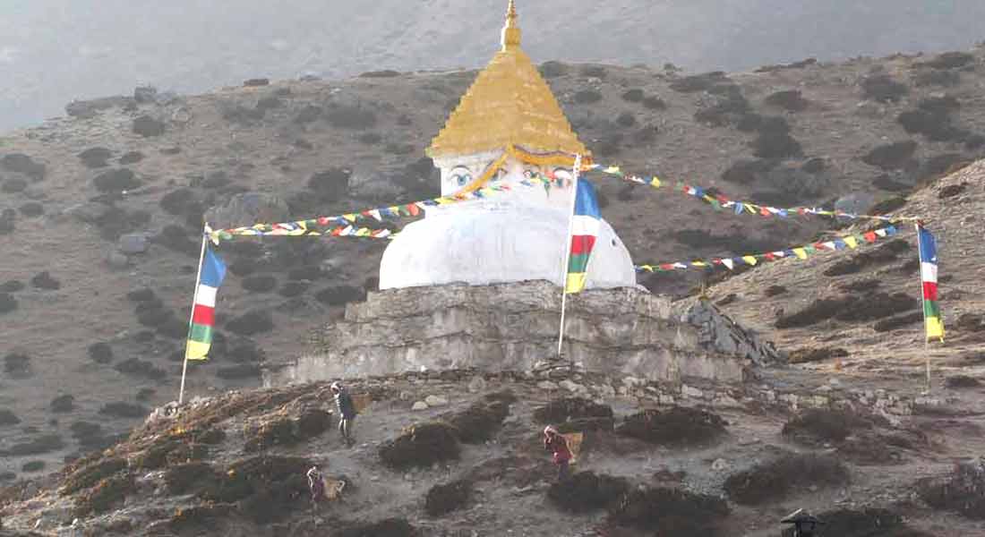 Everest Base Camp trek from Lukla