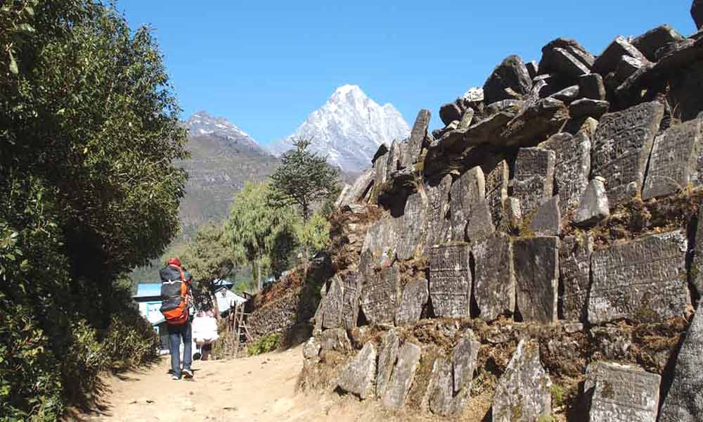 Everest Base Camp trek from Lukla