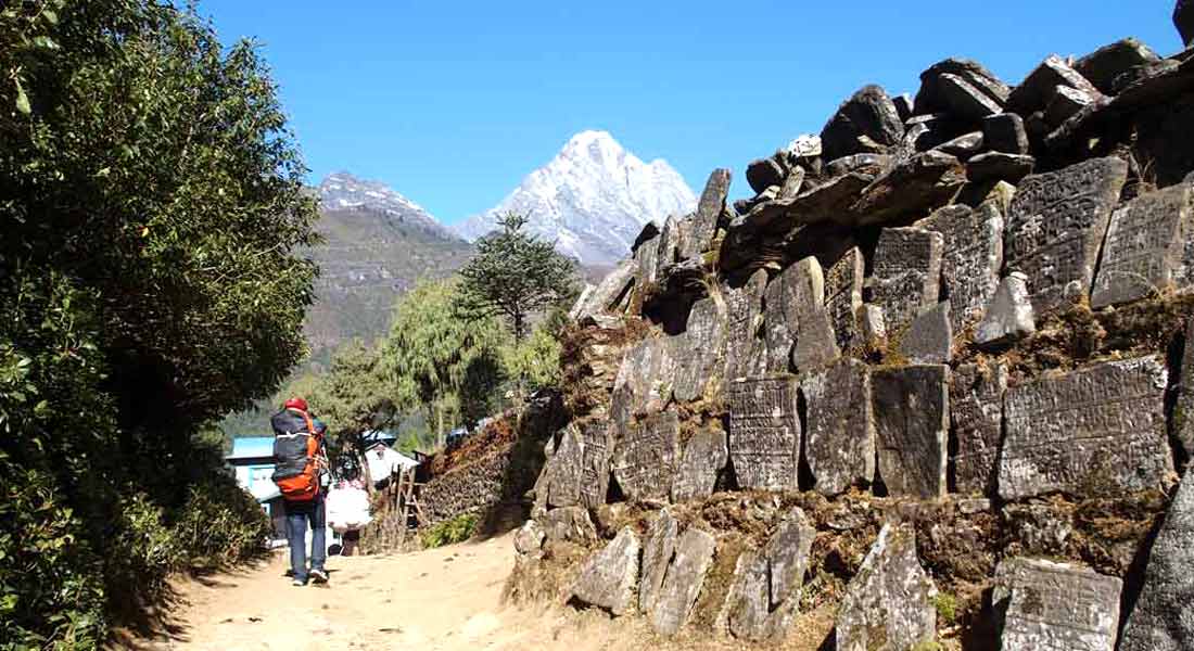 Everest Base Camp trek from Lukla