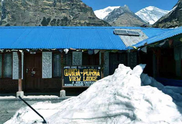 Annapurna base camp Trek Detail itinerary