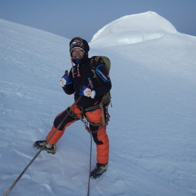 From Khare Mera and Island Peak climbing