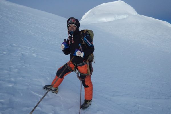 From Khare Mera and Island Peak climbing