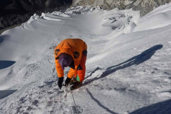 Lobuche and Island peak climbing from Dingboche
